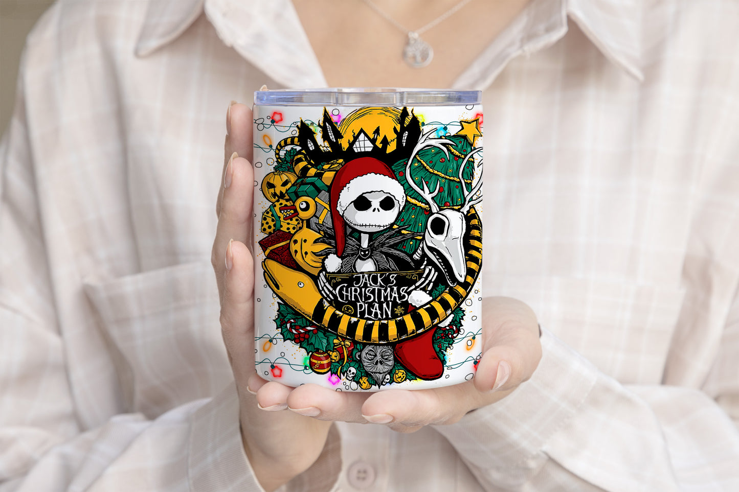 Skull Guy in Christmas Sublimation