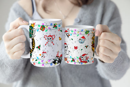 Skull Guy in Christmas Sublimation