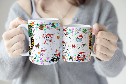 Skull Guy in Christmas Sublimation